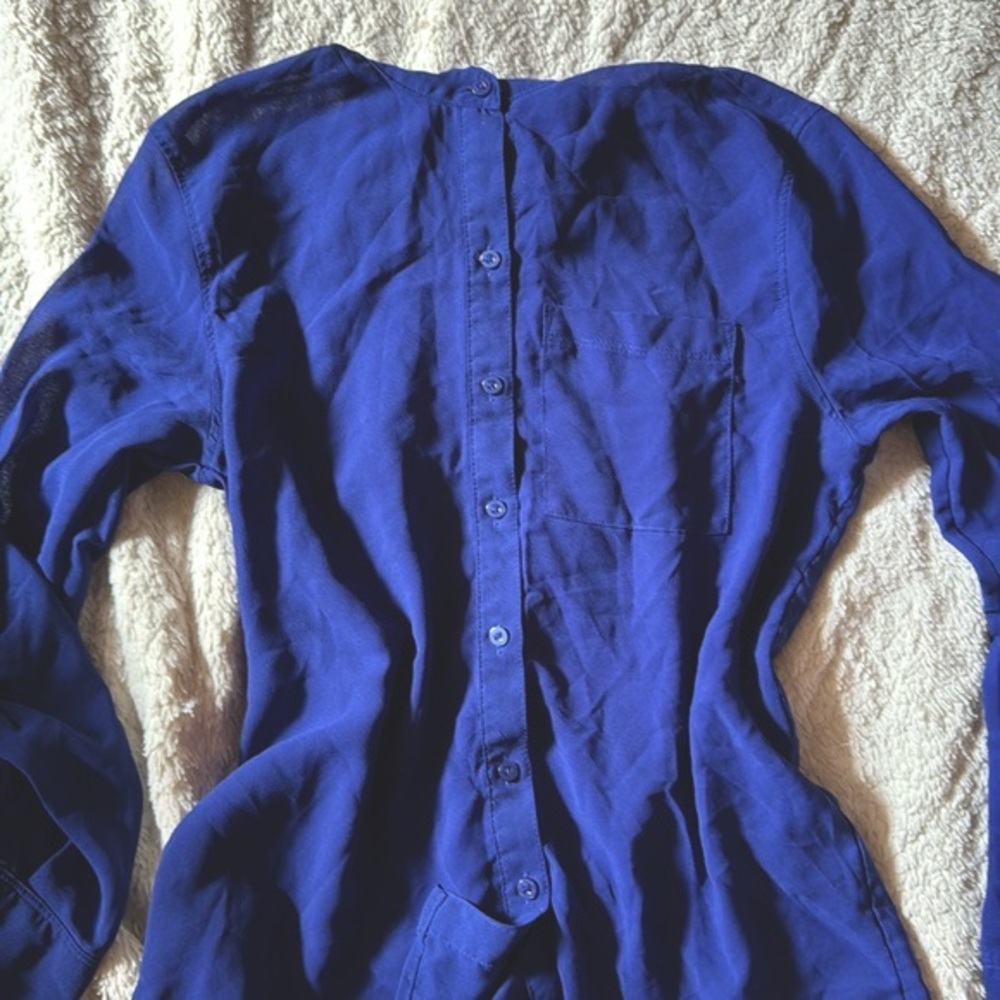 Blue button down | shirt